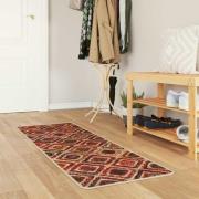 vidaXL Mattlöpare MARSA Flerfärgsdesign 50 x 200 cm Polyester och PVC