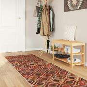 vidaXL Mattlöpare MARSA Flerfärgsdesign 80 x 400 cm Polyester och PVC