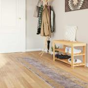 vidaXL Mattlöpare MARSA Grå 50 x 300 cm Polyester och PVC