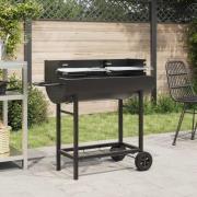 vidaXL Kolgrill 96,5 x 42,5 x 88,5 cm Svart