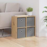 vidaXL Sideboard med låda Artisan Ek 49,5 x 22 x 47 cm