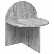 vidaXL Sängbord Grå Sonoma 40 x 35,5 x 45,5 cm Konstruerat trä