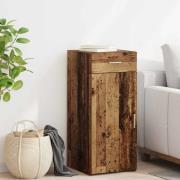 vidaXL Förvaringsskåp Gammalt trä 40 x 42,5 x 93 cm Konstruerat trä