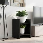 vidaXL Växtställ 2 pcs Svart Ek 30 x 30 x 40 cm Konstruerat trä