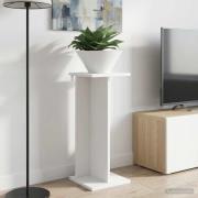 vidaXL Växtställ 2 pcs Vit 25 x 25,5 x 60,5 cm Konstruerat trä