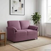 vidaXL 2-sits soffa Lila 138 x 83 x 95 cm Sammet