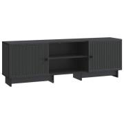 vidaXL TV-skåp Svart 150 x 31 x 50 cm Konstruerat trä