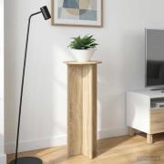 vidaXL Växtställ 2 pcs Sonoma-ek Ø40 x 100 cm Konstruerat trä