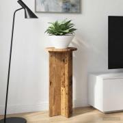 vidaXL Växtställ 2 pcs Gammalt trä 29,5 x 29,5 x 60 cm Konstruerat trä