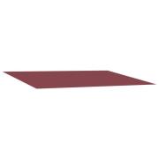 vidaXL Ersättningsmarkis tyg Burgunder Röd 400 × 350 cm