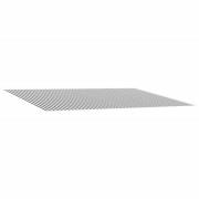 vidaXL Ersättningsmarkis tyg Antracit och vitt 600 × 300 cm
