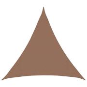 vidaXL Solsätt segel Taupe 2 x 2 x 2 m HDPE