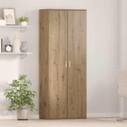 vidaXL Skåp Artisan Ek 70 x 33.5 x 180 cm Konstruerat trä