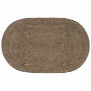 vidaXL Områdesmattor Svart 205 x 305 cm Jute