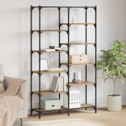 vidaXL Hyllsystem artisan ek 100 x 32 x 170 cm Konstruerat trä