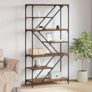 vidaXL Hyllsystem Gammalt trä 91 x 36 x 176 cm Konstruerat trä
