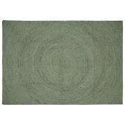 vidaXL Områdesmattor Olivgrön 200 x 290 cm Jute