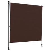 vidaXL Utomhus rullgardin Brun 150 x 270 cm
