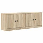 vidaXL Sängskåp 2 pcs Sonoma-ek 66 x 35 x 48 cm Konstruerat trä
