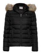 Tommy Jeans Tjw Basic Hooded Down Jacket Svart