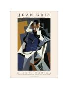 Juan-Gris-Art-Exhibition Home Decoration Posters & Frames Posters Illu...