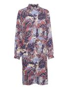 Soaked In Luxury Slmayana Shirt Dress Ls Multi/patterned