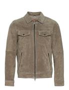 Jofama Ben Suede Shirt Jacket Beige