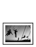 Poster Silhouette Swing Home Decoration Posters & Frames Posters Black...