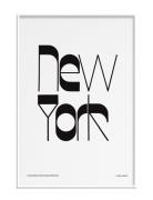 New York Home Decoration Posters & Frames Posters Black & White Multi/...