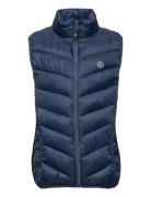 Color Kids Waistcoat Quilted, Packable Blå