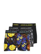 Jack & J S Jacsugar Skull Trunks 3 Pack. Noos Svart