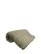 DAY Home Quilted Velvet Quilt Khaki Green