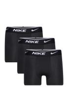 Nike Nike Everyday Cotton Solid Boxer Briefs Svart