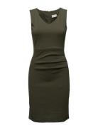 Kaffe Sara Dress Khaki Green