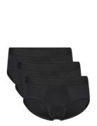 Bread & Boxers 3-Pack Brief Svart