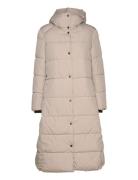 Jofama Savannah Long Puffer Coat Beige