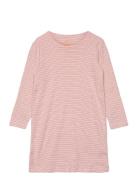 Copenhagen Colors Striped Ls. Nightgown Rosa