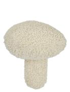 Pillow - Mushroom Bouclé Home Textiles Cushions & Blankets Cushions Wh...