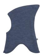 Smallstuff Balaclava, 2 Layers, Denim Melange Drop Needle, Merino Wool...