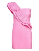 Mads Nørgaard Paper Pleat Boxberg Dress Rosa