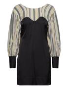 Ganni Mix Slub Stripe Multi/patterned