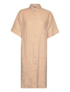 MOS MOSH Mal Linen Shirt Dress Beige