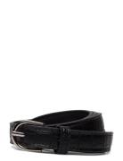 Solid Belt Bälte Black Becksöndergaard