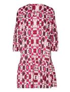 Esprit Casual Women Dresses Light Woven Mini Rosa