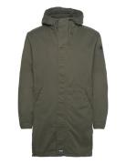 R-Collection Maxi Anorak Khaki Green