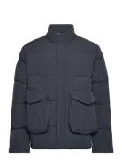 Garment Project Down Jacket Svart