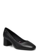 Tommy Hilfiger Essential Midheel Blocky Pump Svart