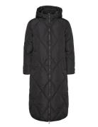 ONLY Onlnewtamara X-Long Quilted Coat Cc Otw Svart