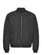 Calvin Klein Signature Quilt Bomber Svart