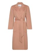 IVY OAK Belted Double Face Coat Rosa